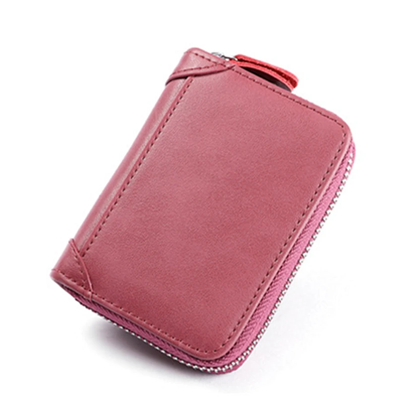 Держатель для кредитных карт из коровьей кожи с RFID защитой|Держатели и пропусков|