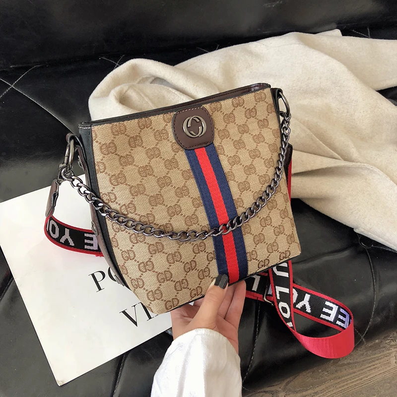 Женские роскошные дизайнерские сумочки сумки с двойными ремешками маленькие на