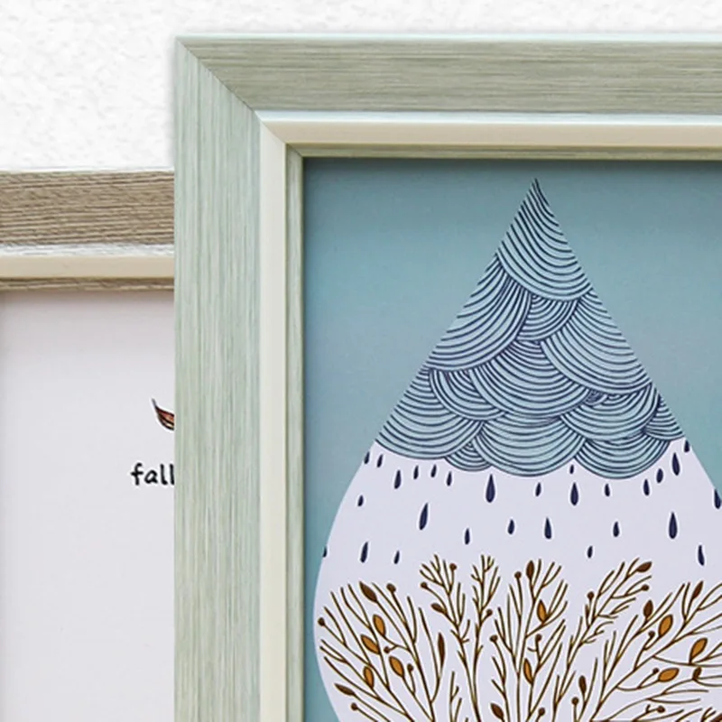 

Classic Desktop Photo Frame Wall Channel Decoration Photo Frame Wood Picture Frames For Corridor Stairs Home Decoration Hot Sell