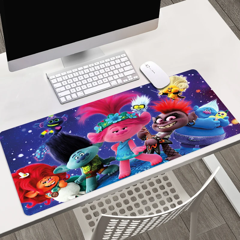 

Коврик для мыши с изображением троллей World Tour Poppy XL, 900x400x3 мм