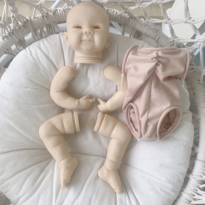 Комплект куклы-реборн 20 дюймов мягкая Неокрашенная Кукла-младенец Juliette детали