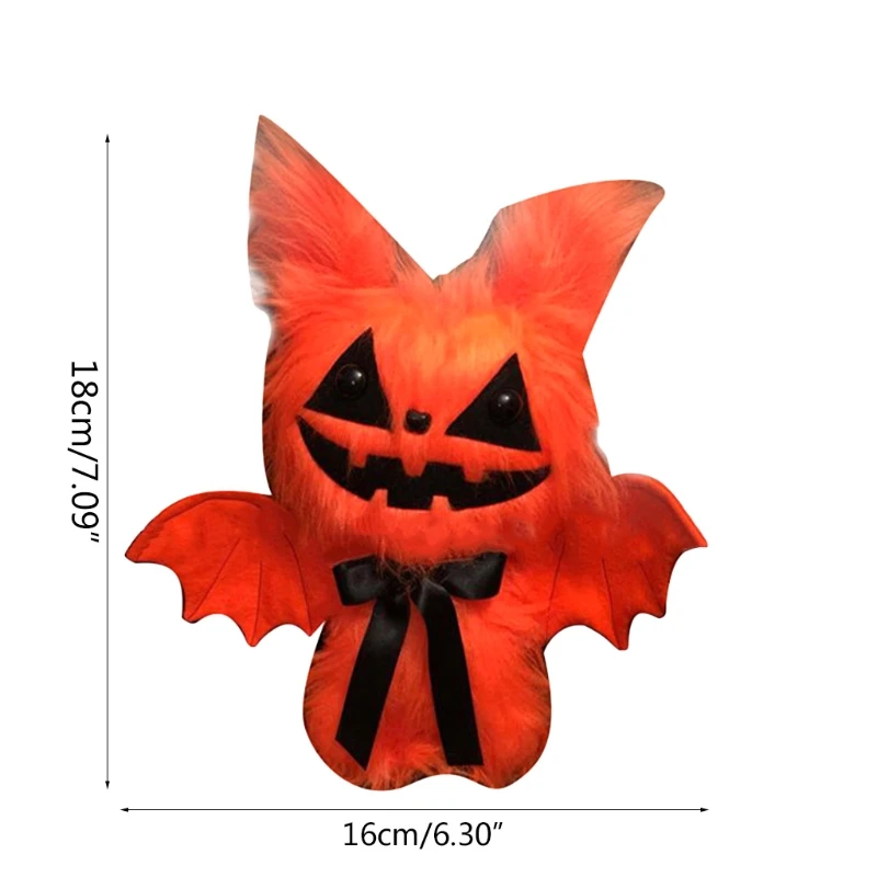 

Настольная скульптура 50LE, игрушка Тыква, летучая мышь, кукла, мультяшное ремесло, качественный материал, креативное снятие стресса, офисные ...