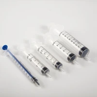 5pcs disposable plastic veterinary syringe without needles for pet farm cat dog