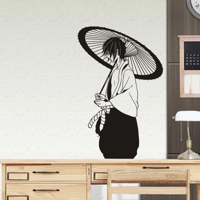 НАРУТО Наклейки На Стены Виниловые Наклейка Декор Главная Декоративные