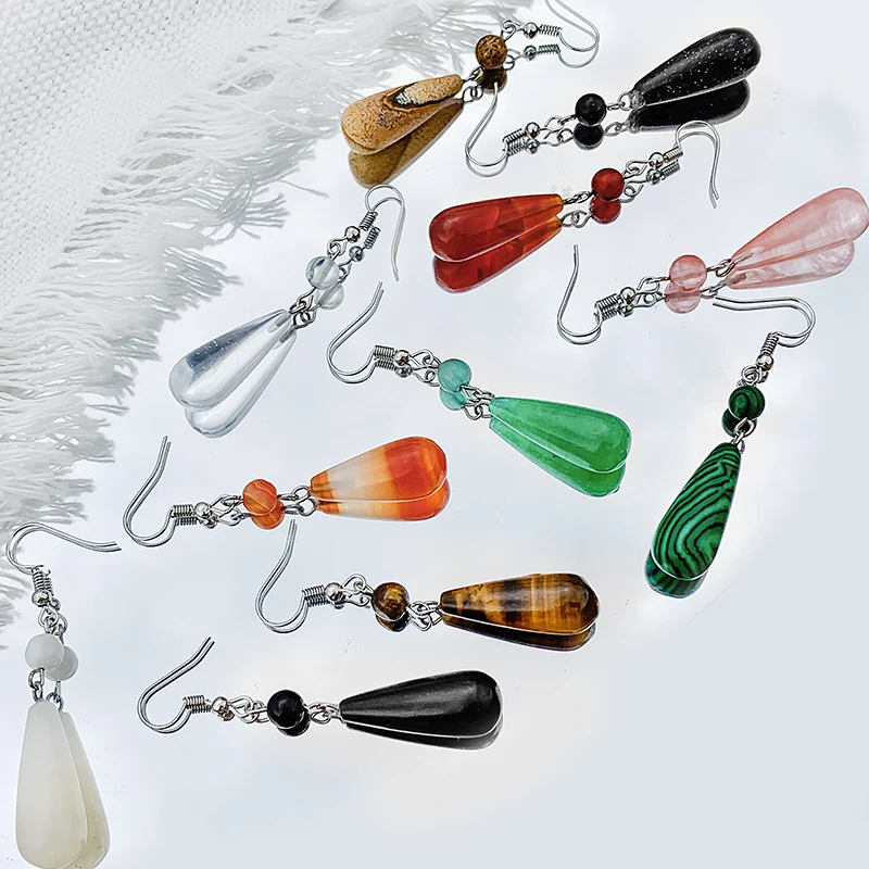 Модные новые искусственные женские элегантные трендовые Висячие серьги