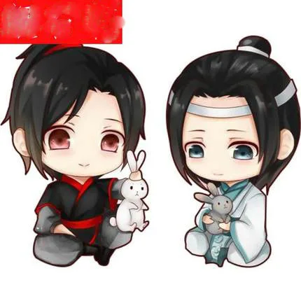 MO DAO ZU SHI Wei wuxian серьги гвоздики для косплея| |