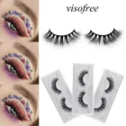 Ресницы, норковые ресницы 3D, норковые ресницы, искусственные ресницы ручной работы, перекрестные ресницы, искусственный макияж, 23 стиля, 1 пара