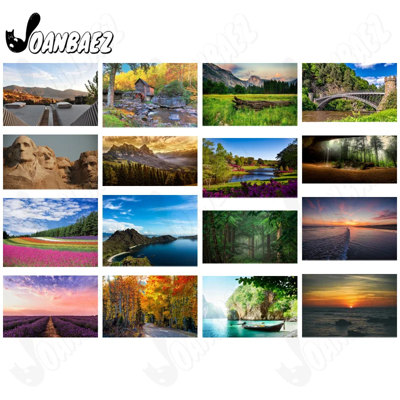

Natural Scenery Sunset Diamond Painting 5D Diy Mural Lake Seaside Inlaid Home Bedroom Room Decoration Accessories Gift