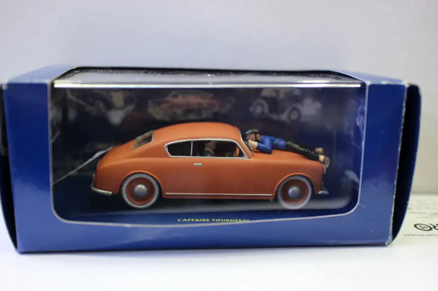 Аниме 1:43 Масштаб приключений tintintins миниатюрный игрушечный персонаж модель