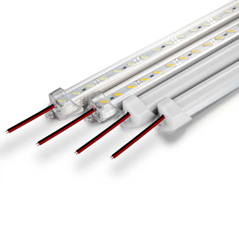 10 шт* 50 см светодиодный жесткий бар светильник s DC12V 36 светодиодный 8520 SMD Алюминий сплав светодиодный полосы светильник