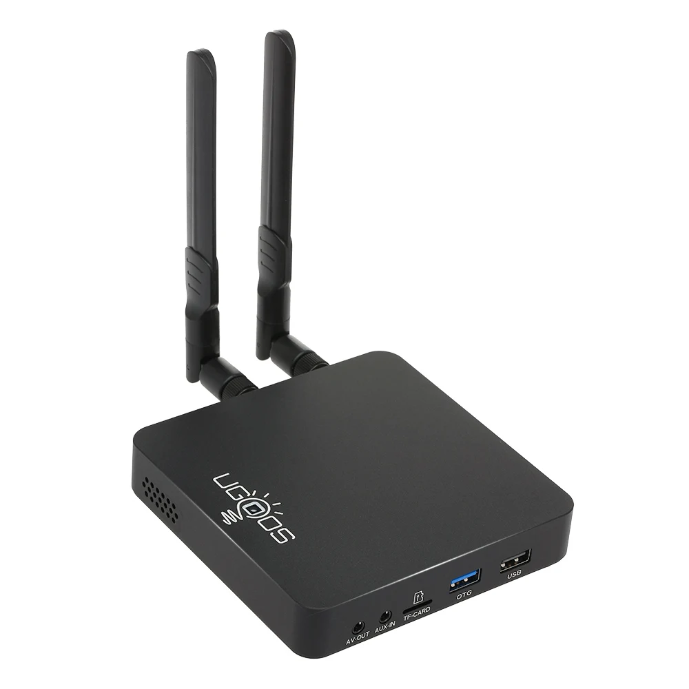 ТВ-приставка UGOOS AM6B Plus Android 9 0 Amlogic S922X-J 4 ГБ/32 ГБ 2 4G 5G Dual WiFi BT 5 4K HD медиаплеер