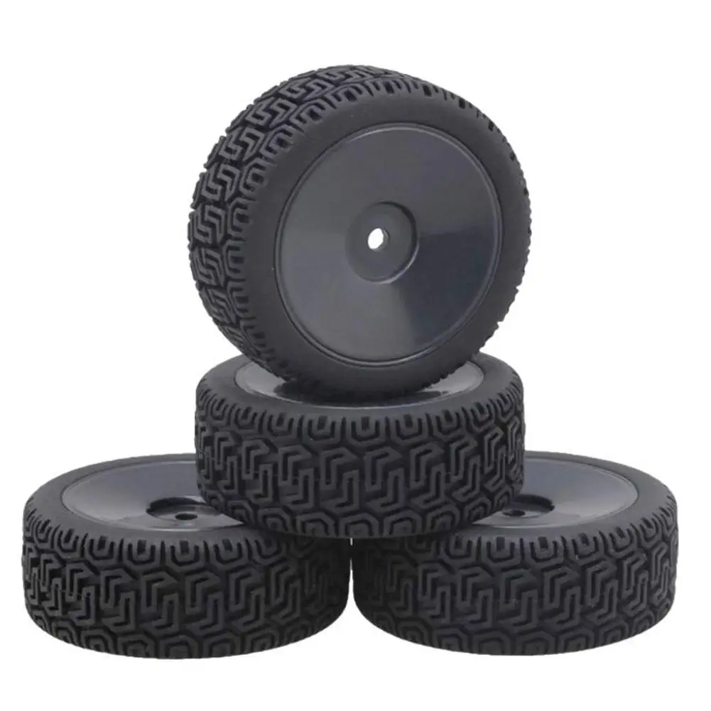 4 шт. резиновые шины для автомобиля WLtoys 144001 и 1/18 1/16 1/10|Детали аксессуары| |