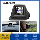 Бортовой компьютер Smart Vision, HUD-гаджет, 2021, Совместимость с OBD2 + GPS, двойная система, A-образная стойка, установка оборотов в минутуч