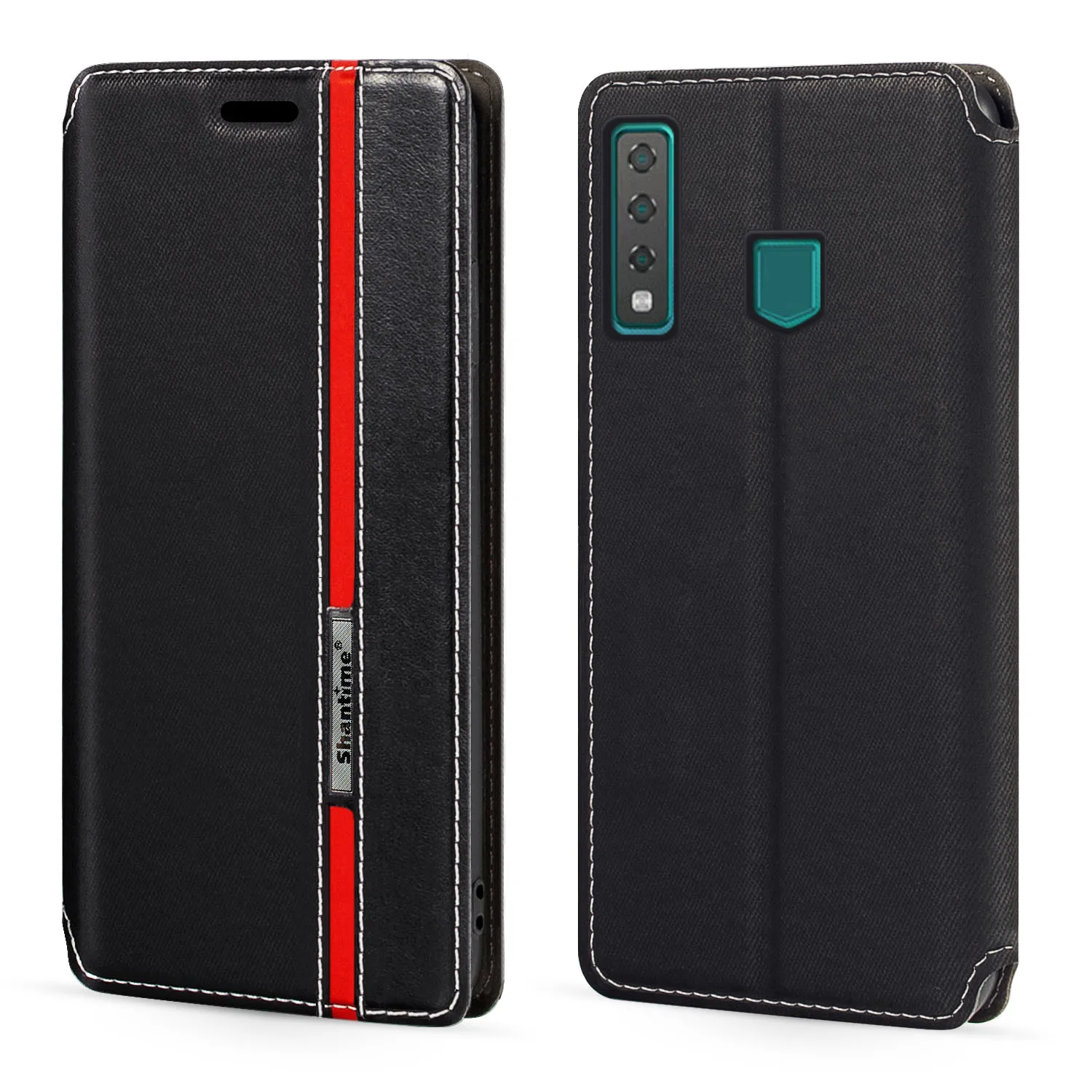 

Чехол для Hisense King Kong 6 HLTE226T, модный разноцветный кожаный флип-чехол с магнитной застежкой и отделением для карт, 6,52 дюйма