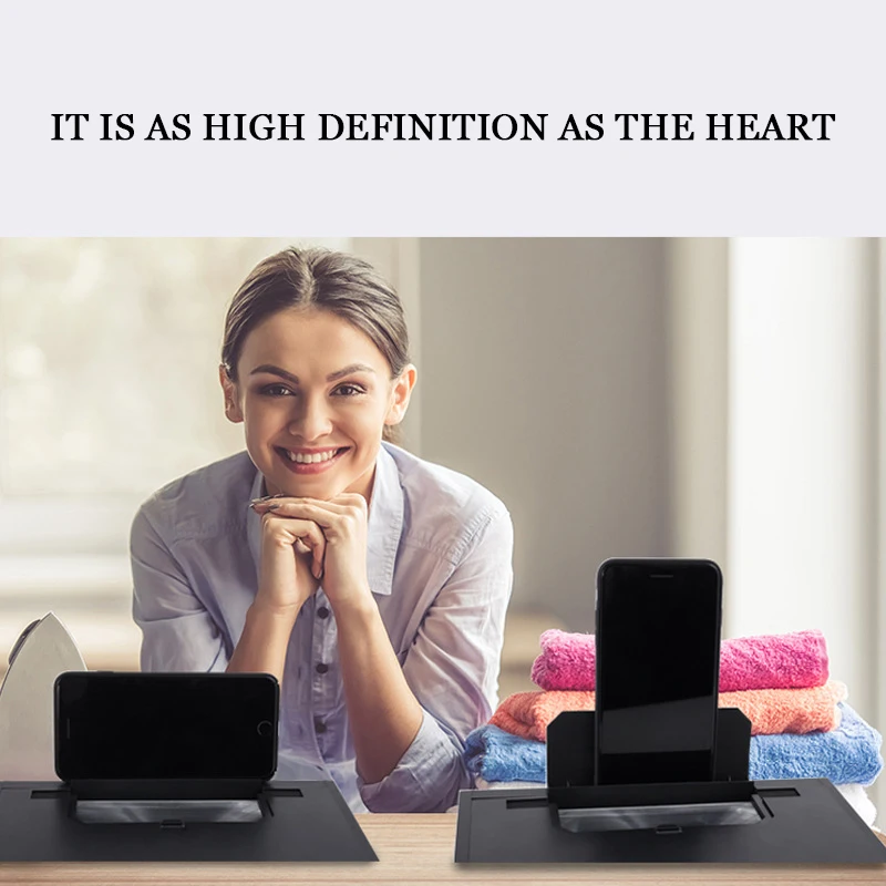 Новое мобильное зарядное устройство увеличитель для экрана телефона складной