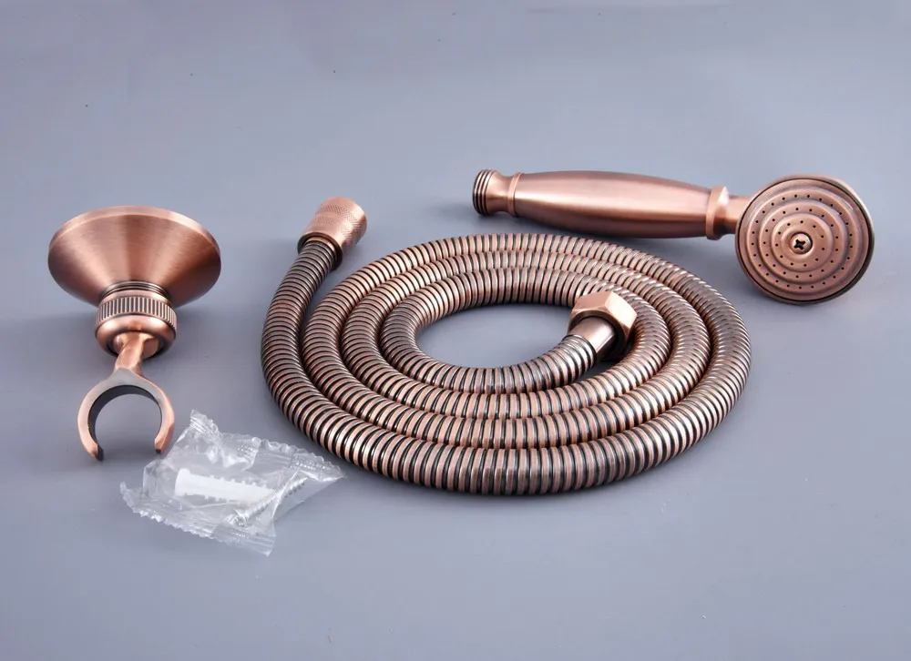 Античная красная медная латунь в форме телефона кронштейн для ручного