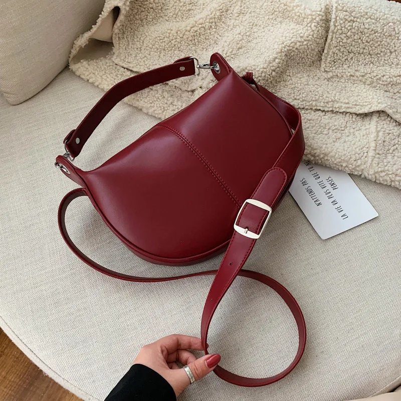 Женские Простые сумки через плечо на ремешке 2020 модные повседневные тоуты молнии