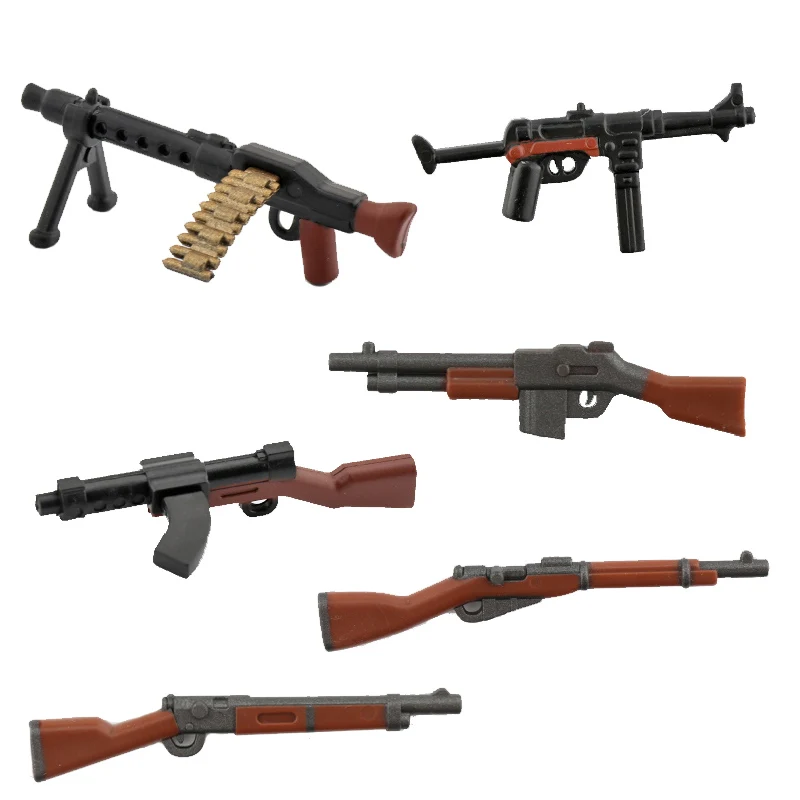 Новые военные фигурки, разноцветные военные строительные блоки, Советский Союз, армия Мосин, нагантские пистолеты, мини-кирпичи, игрушка
