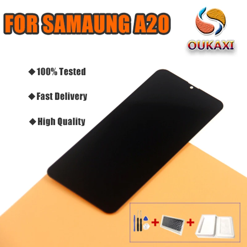 Для Samsung Galaxy A20 A205 SM A205F ЖК экран Замена для модуль дисплея Экраны