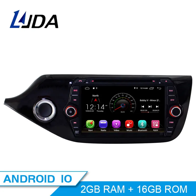 DSP Carplay Android 10 автомобильный DVD плеер для KIA Ceed 2013 2014 2015 GPS навигация 2 Din