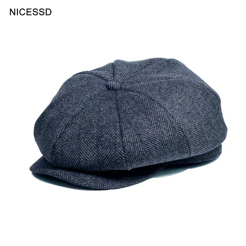 2020 живописец береты для Для мужчин зимняя шапка берет без полей cappello donna шапки boinas