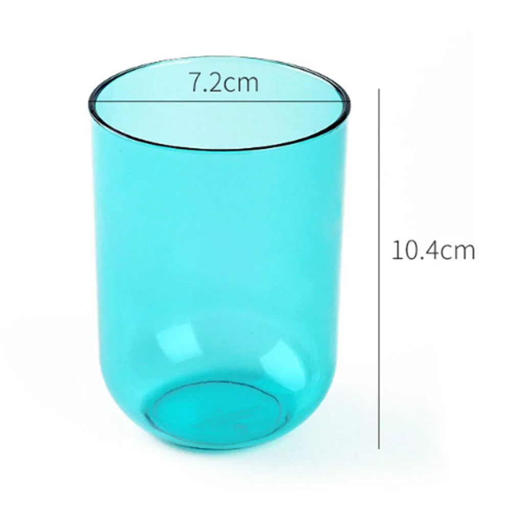 

Bathroom Washing Cup Home Toothbrush Cups Plastic Transparent Mouthwash Cup