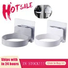 Стеллаж для хранения Фен без перфорации настенный держатель для фена Подставка Полка для дома ванной комнаты гардеробной без органайзера для дрели