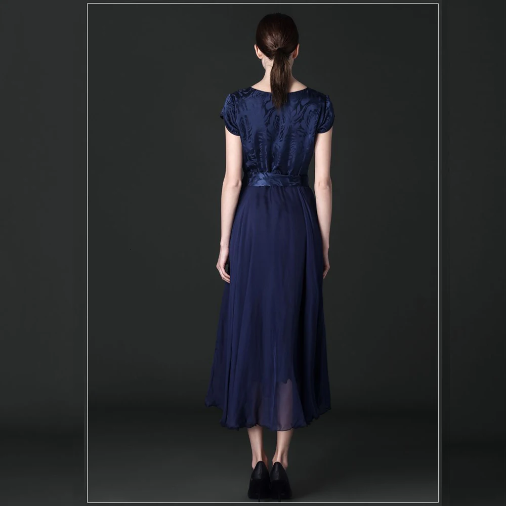 Размеры Летнее Платье 4xl 2019! Модное платье с О образным вырезом короткими