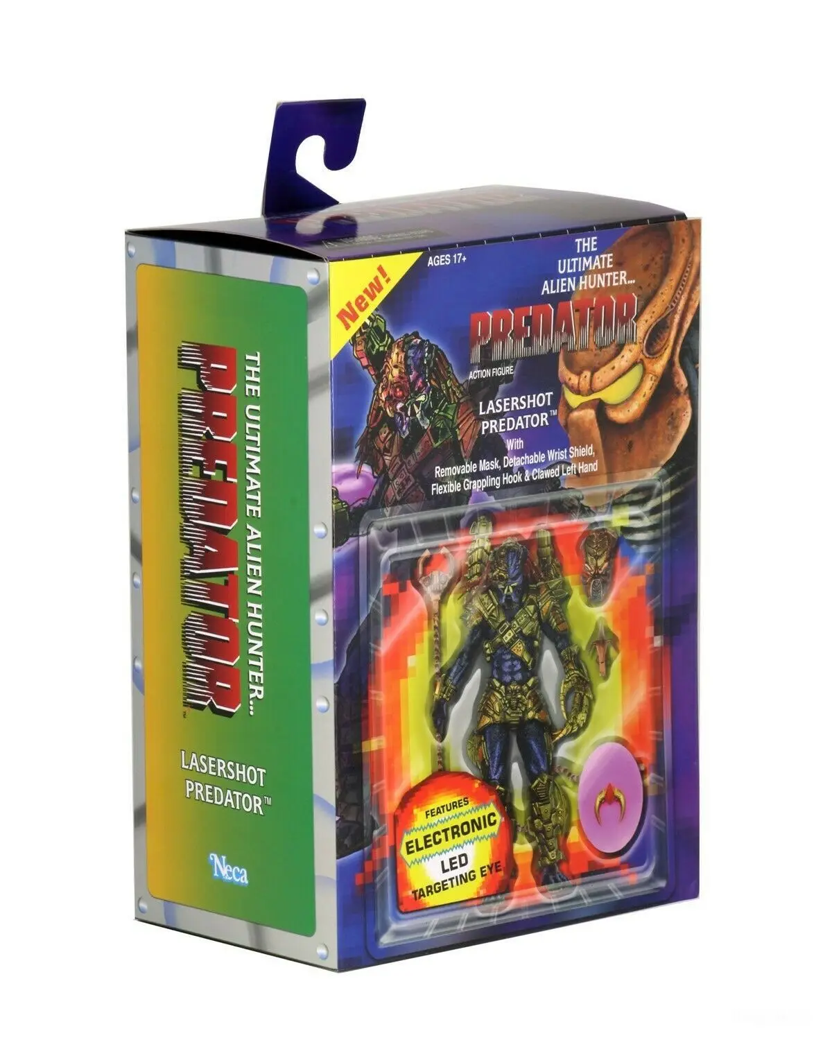 NECA оригинальный Хищник конечный Охотник за инопланетянами со светодиодный