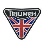 Триумф, треугольник, железная оболочка для мотоцикла, куртки, жилета, аксессуары, клейкий нагрев