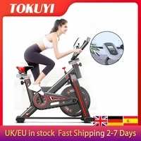 tokuyi fitness bicycle indoor cycling exercise bike cardio trainer time speed calories display spinning bicycle
