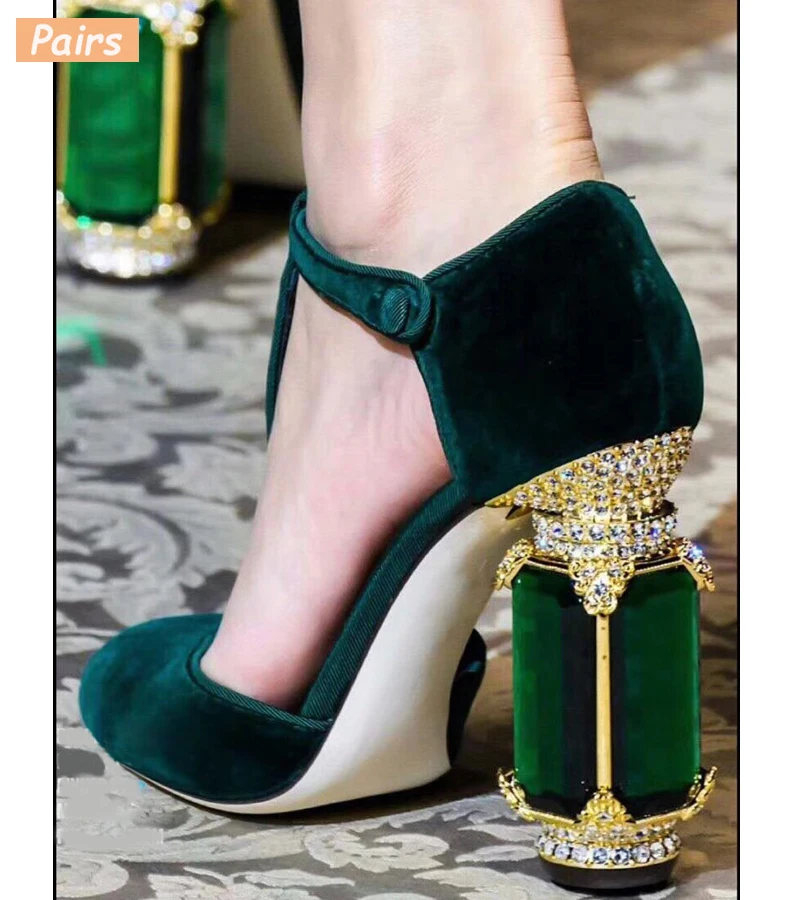 Туфли лодочки женские на квадратном каблуке флоковые туфли с Т образным ремешком