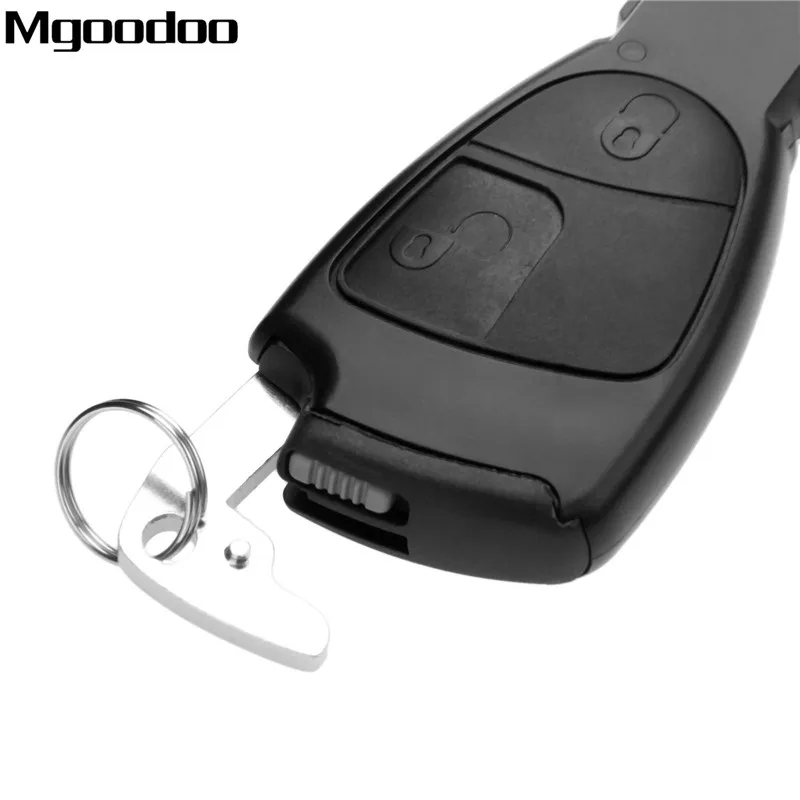 Mgoodoo 2 кнопки 433 9 МГц полный пульт дистанционного управления ключ 7941 чип для Mercedes