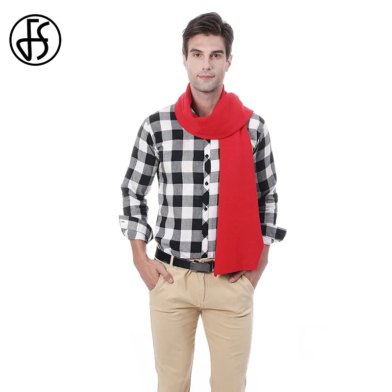 FS 2019 Новое поступление для мужчин Кашемир пашмины шарф толстые теплые зимние