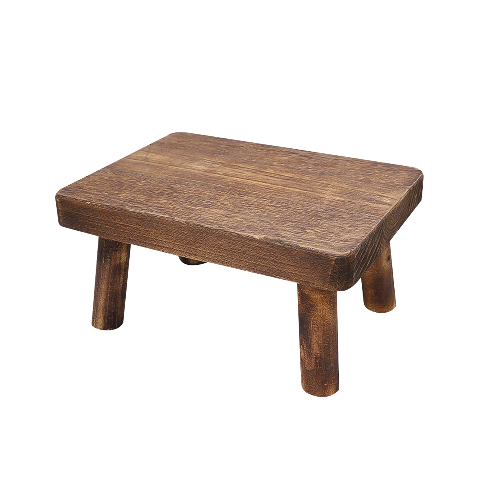 

Wooden Step Stool Sturdy Closet Kids Adults Storage Shelf Rustic For High Beds Furniture Bathroom Home Decor Kitchen Durable