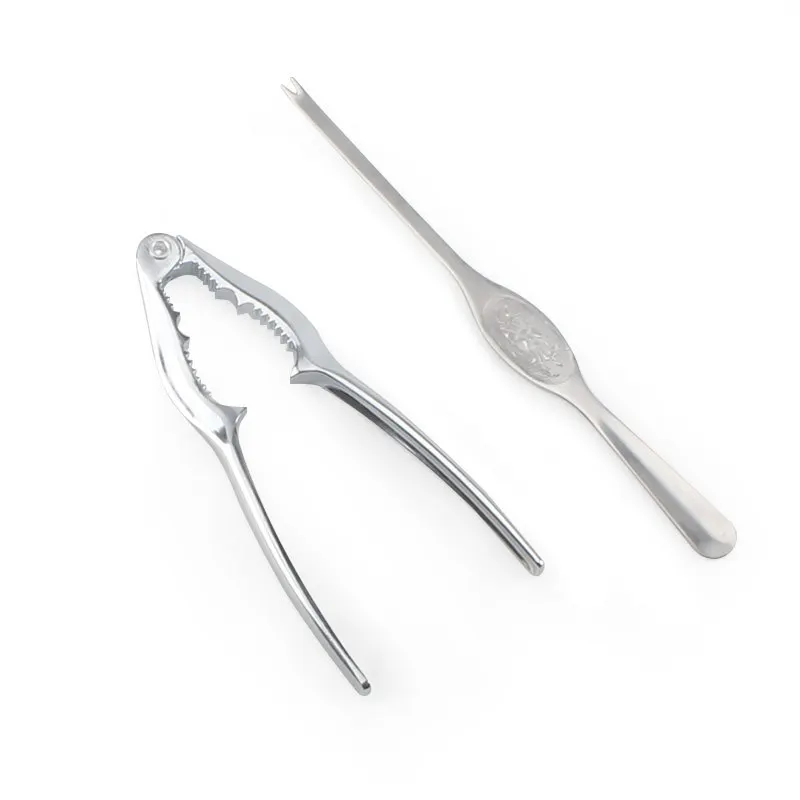 

crab-eating tools crab claws pincers crab needles 2pcs suit use crab-eating artifacts to eat big crabs peel off the crab meat