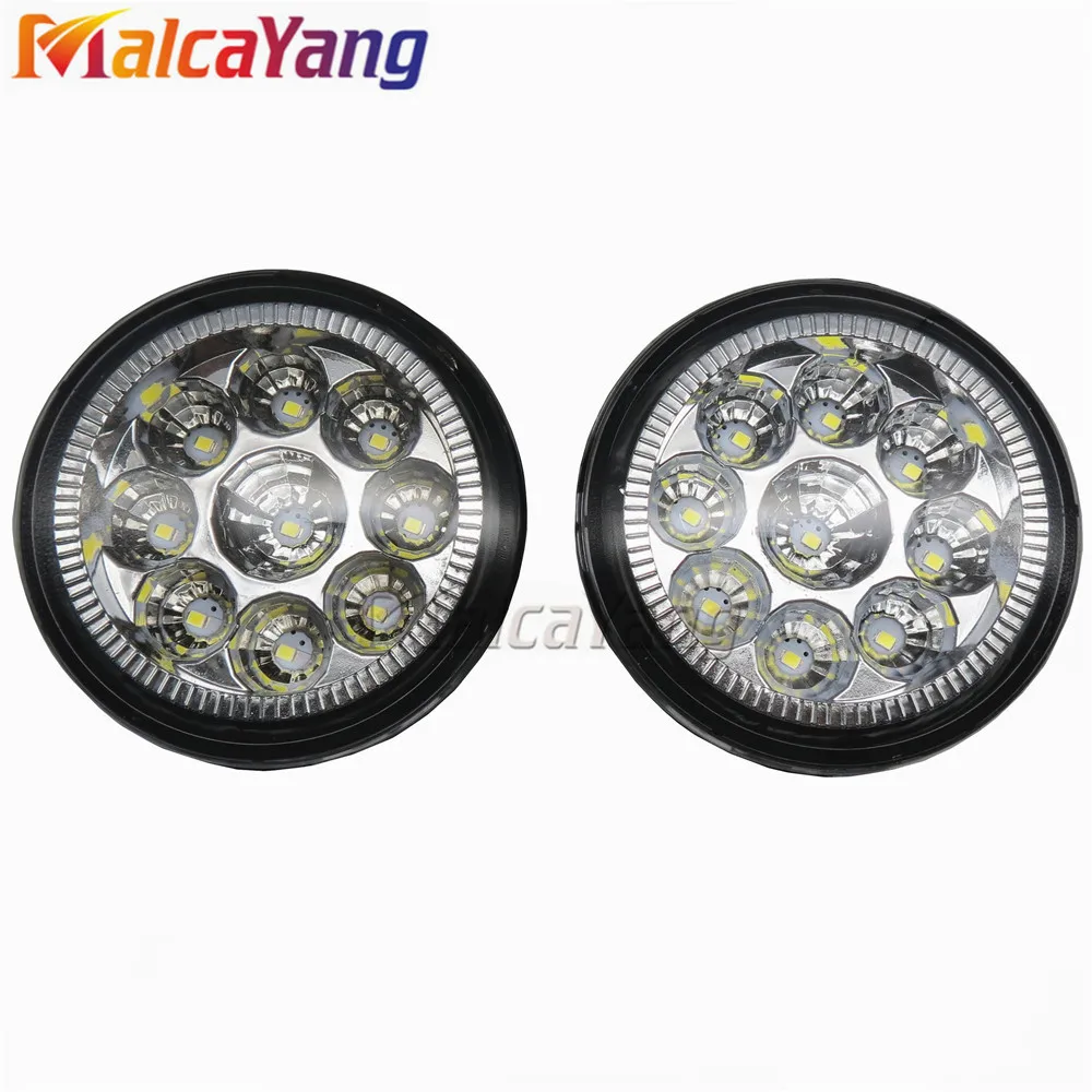 2 шт. мощный внешний 90 мм светодиодный глаза ангела фары Противотуманные для Infiniti