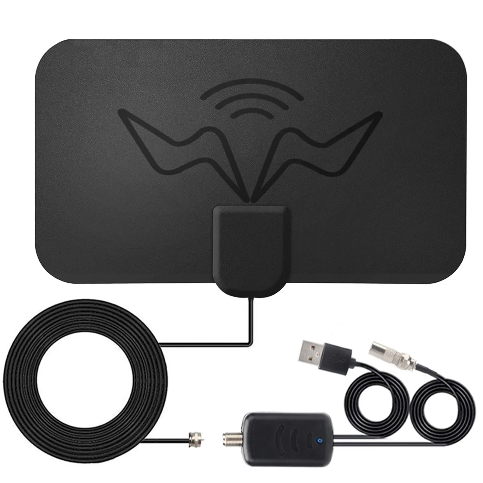 

Viugreum 4K Digital Antenna 1080P HD DVB-T TVBOX Indoor Signal Booster TV Antenna