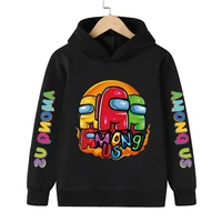 spring new product anime childrens hoodie cartoon print pullover teenager sweatshirt hip hop kids long sleeve baby fashion top