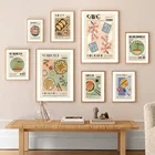 Виски Ramen Kimchi японская кухня Тако настенная живопись холст скандинавские постеры и принты настенные картины для декора кухни комнаты