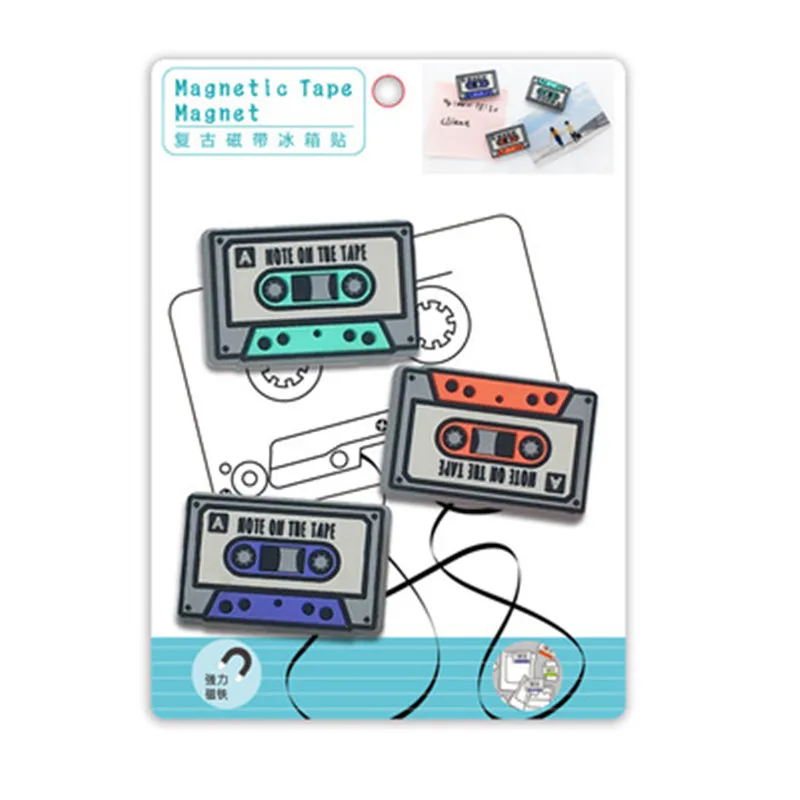 3/4 шт. магнитная Магнитная кассета для холодильника|Магниты на холодильник| |