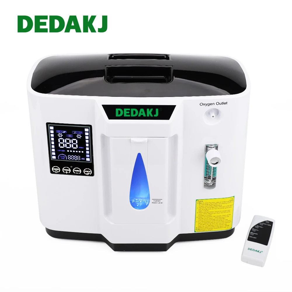 

DDT-1A 1L-7L oxygen concentrator generator oxygene making machine care oxygen generating machine display Language English