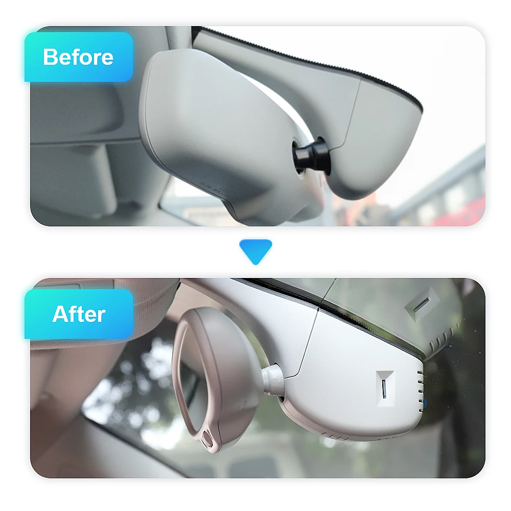 $122.52 Dash Cam for Audi A3 A4 A5 A6 Q5 A1 Q7 Q3 TT A7 A8 Q2 Q8 RS S 2013-2022 ARB Car DVR 2160P WiFi Dash Camera Wirless OEM Look