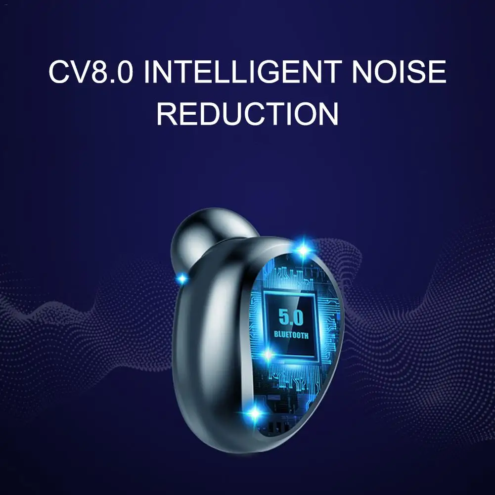 TWS стереонаушники F9 с сенсорным экраном Bluetooth 5 0 2000 мА · ч|Наушники и гарнитуры| |