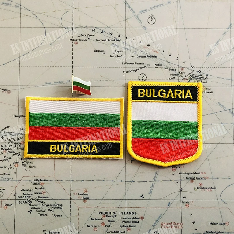 Один комплект тканевых аксессуаров для рюкзака нашивки с вышивкой на руку и