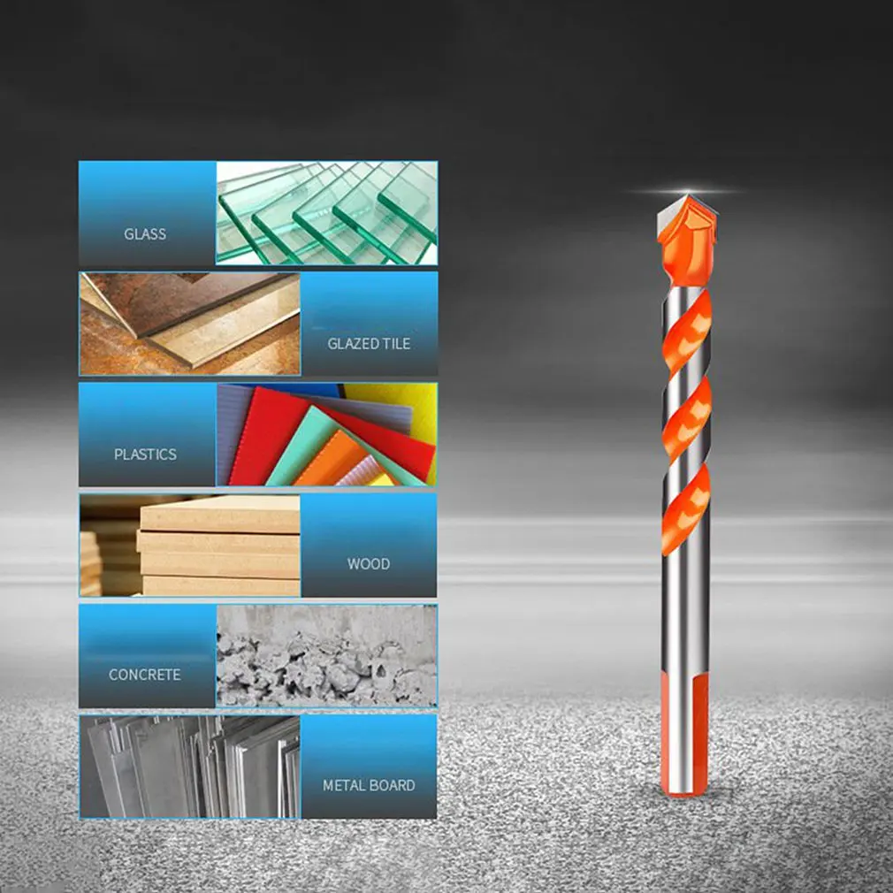 

Multi-Functional Ceramic Drill Bit Tile Glass Hole Opener Wall Drilling Tool Overlord Handle Alloy Drill Bits
