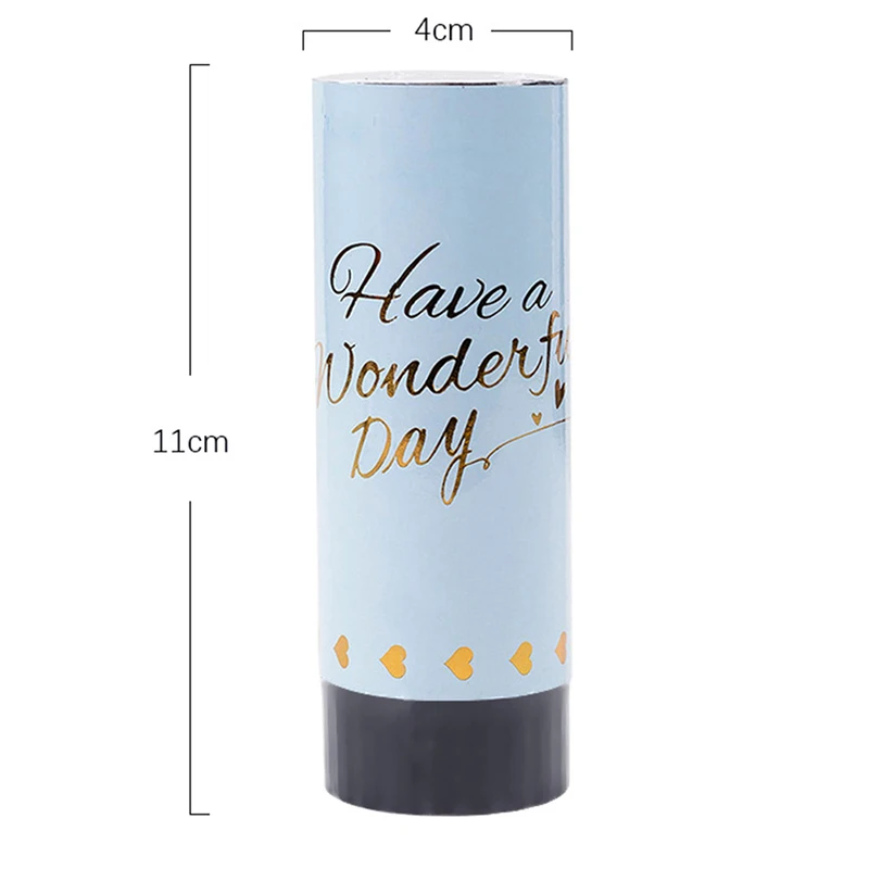 

Gold Confetti Party Popper Cannons Handheld Fireworks Wedding Dance Christmas