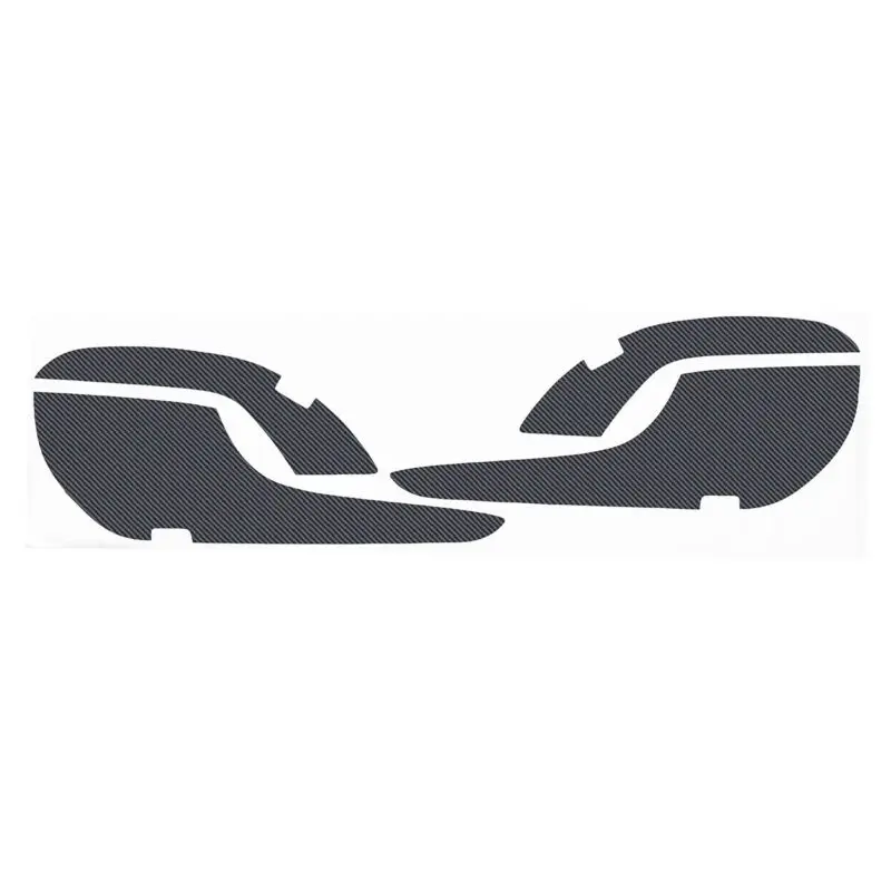

Parts Car Protective Door Kick Pad Trim Carbon Fiber Sticker Cool Cover