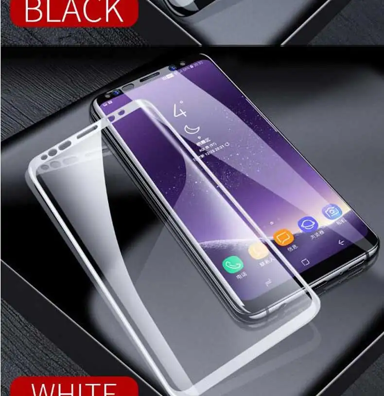 200D защитное стекло с закругленными краями для samsung Galaxy S8 S9 S10 Plus S10E S7 Note 8 9 10 защитная пленка из закаленного стекла