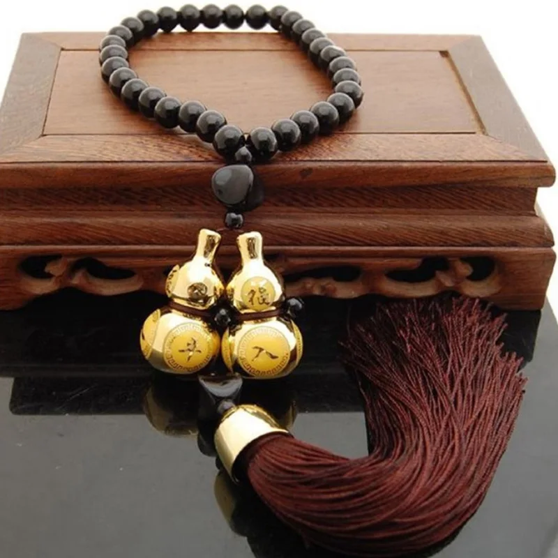 Двойная тыква подвеска для автомобиля украшение зеркала заднего вида подвесные